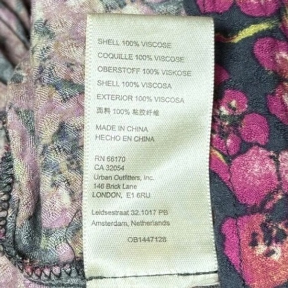 Free People Jael Printed Mini Dress, Size Small - Picture 9 of 10